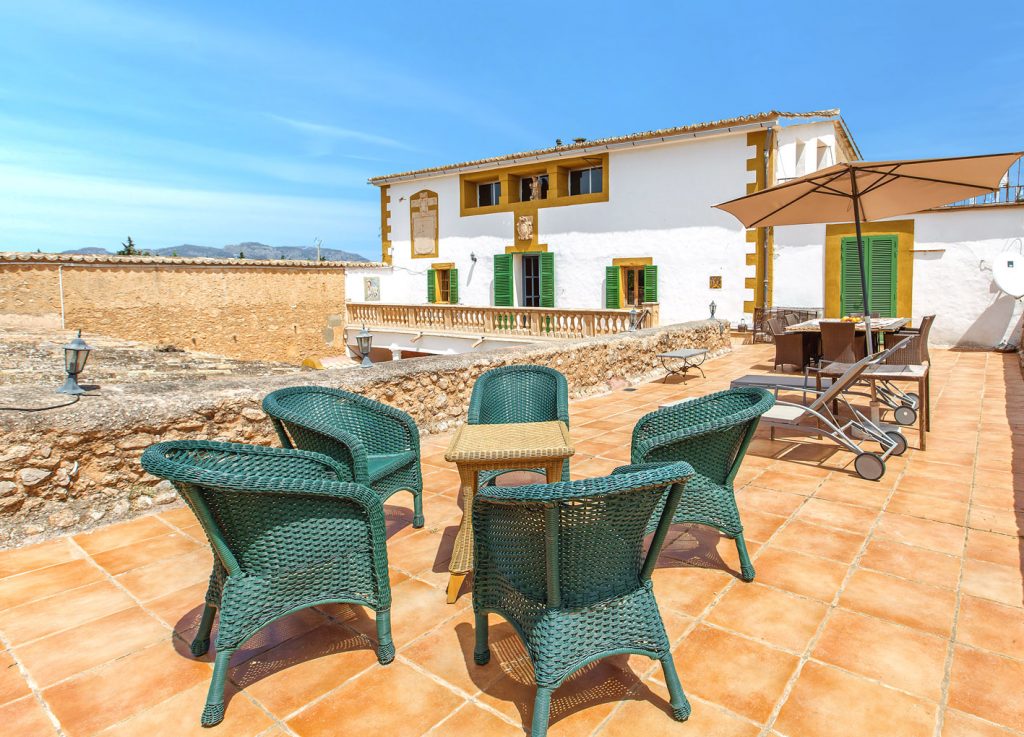 holiday finca mallorca terraces